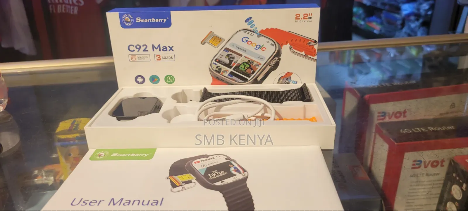 Smartberry C92 Max 4G SIM Smartwatch