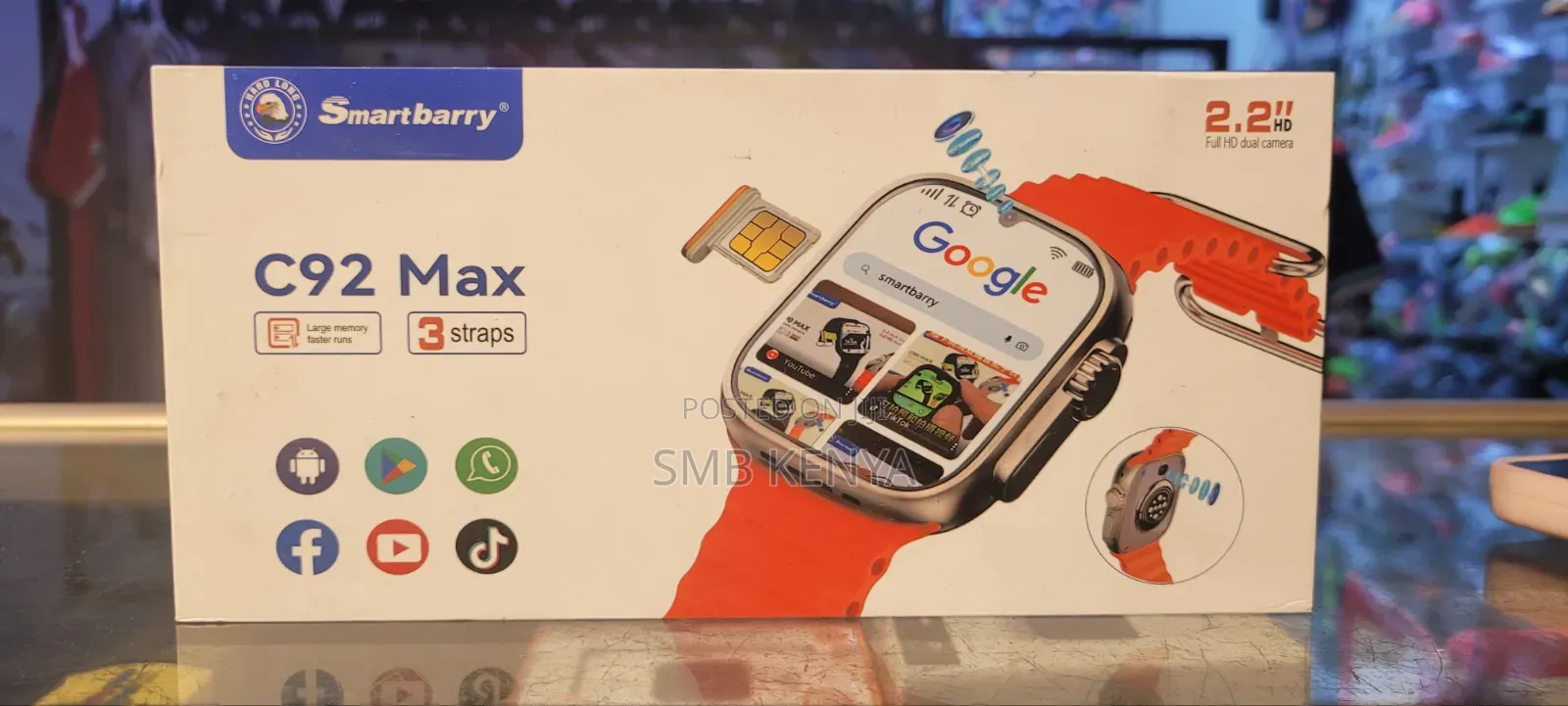 Smartberry C92 Max 4G SIM Smartwatch