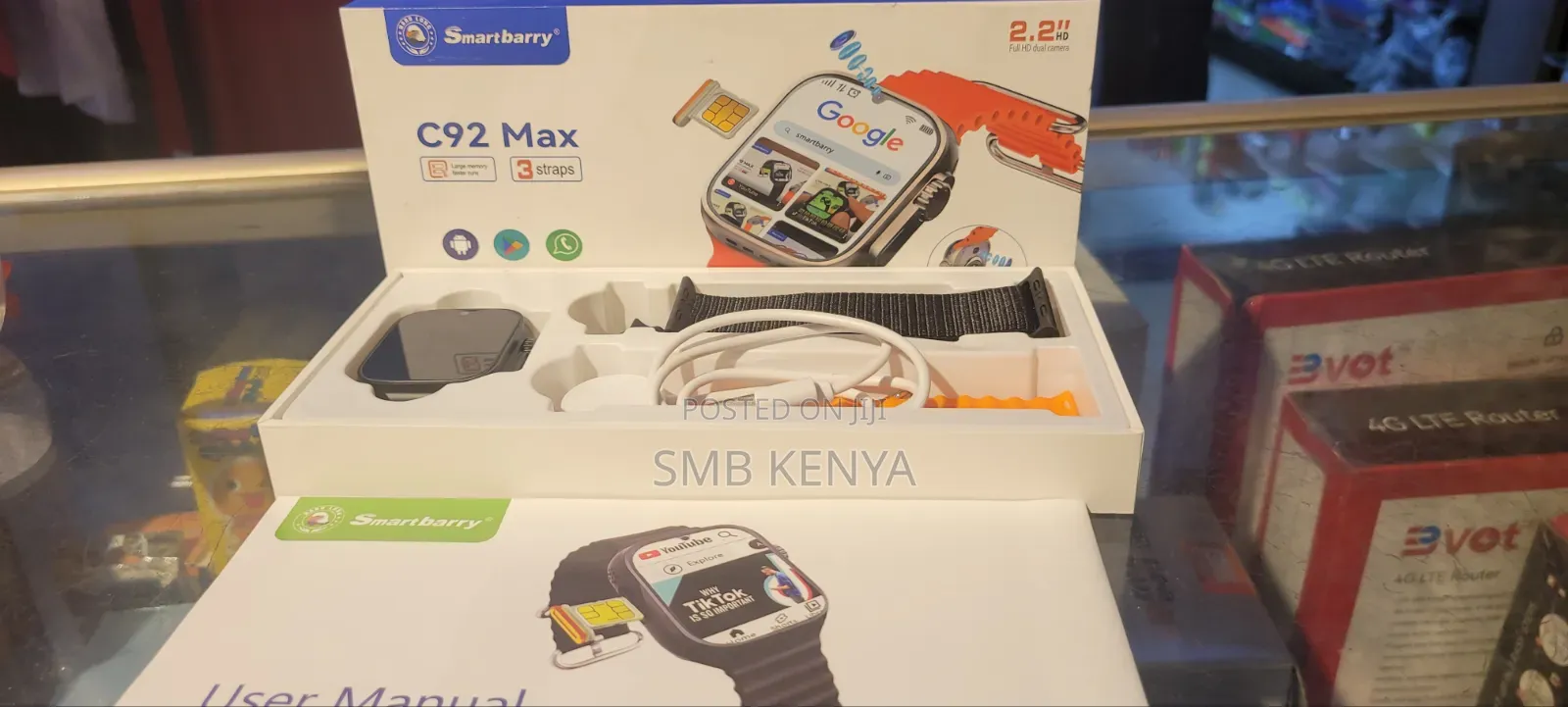 Smartberry C92 Max 4G SIM Smartwatch