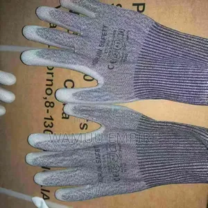 Korjin Safety Brand Cut-Resistant Gloves.