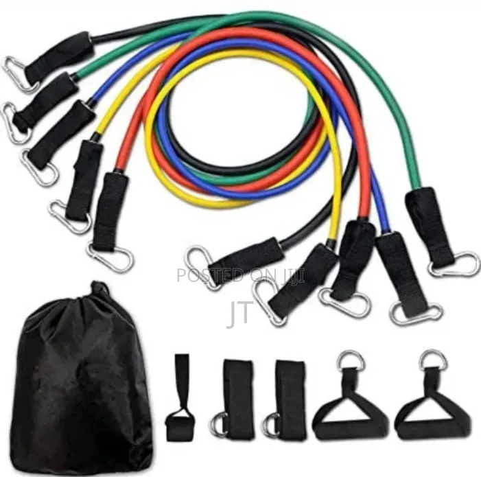 11 in One Resistance Bands With Handle and Adoor Anchor