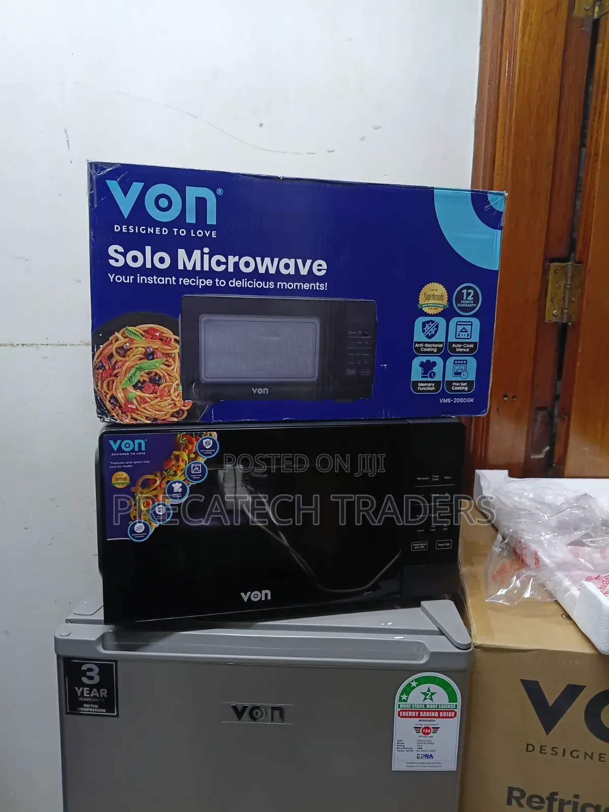 Von Solo Microwave 20L – Energy Efficient Kitchen Appliance