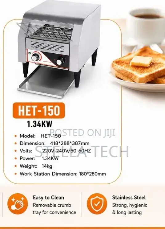 Premier Electric Conveyor Toaster ●het -150