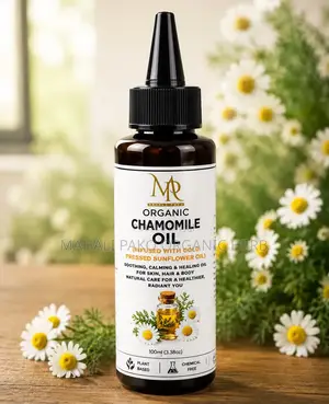 Natural Chamomile Oil for Sensitive Irritated Skin Care