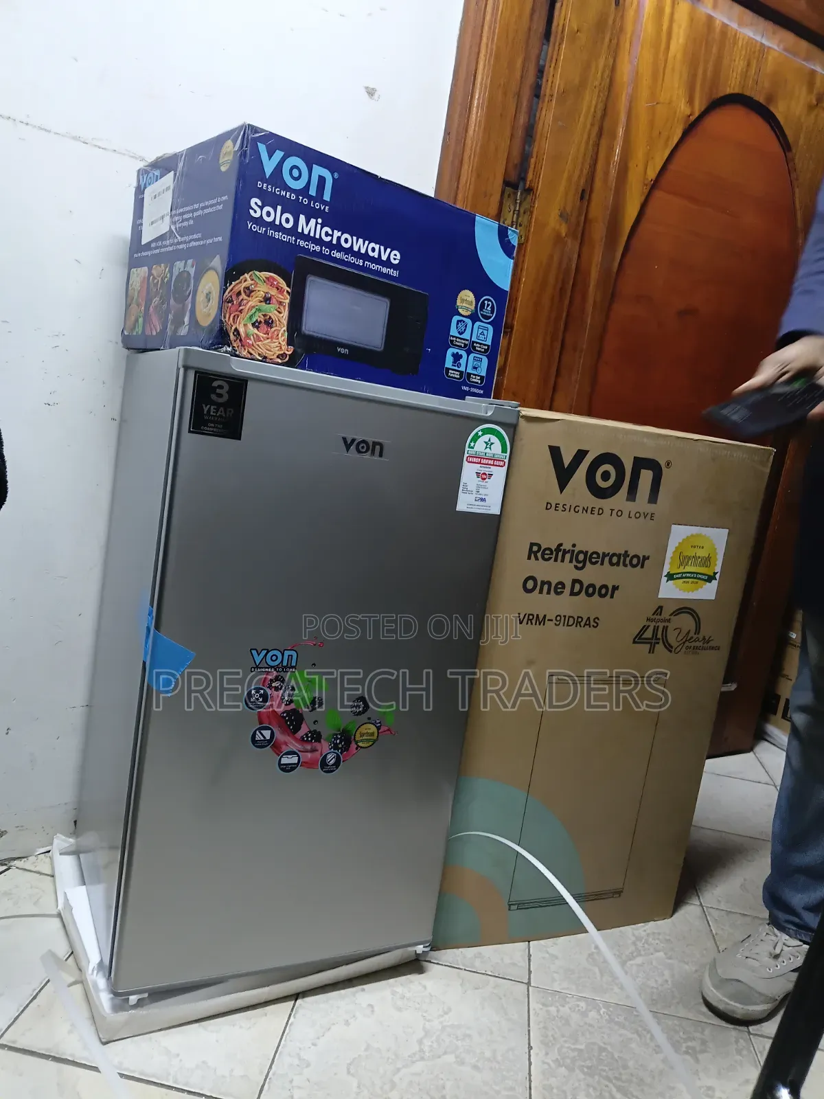Refrigerator Von 91 Litres Energy Saving Fridge