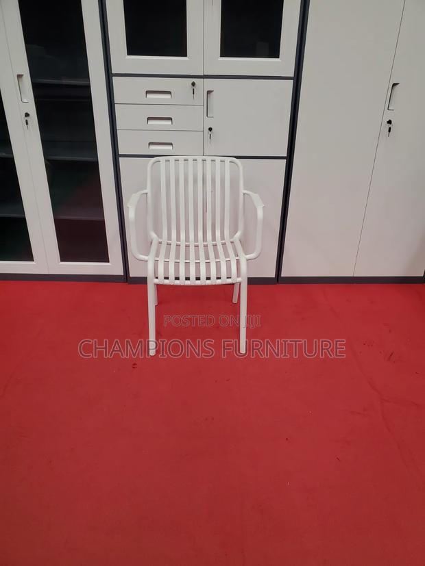 White Patio/Outdoor Chair - main view
