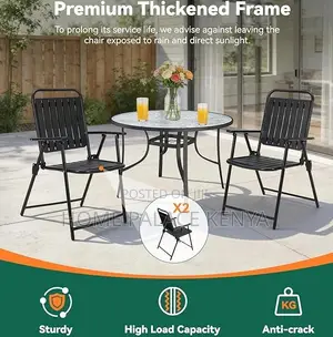 Foldable Chair: Marion Outdoor Metal Chair
