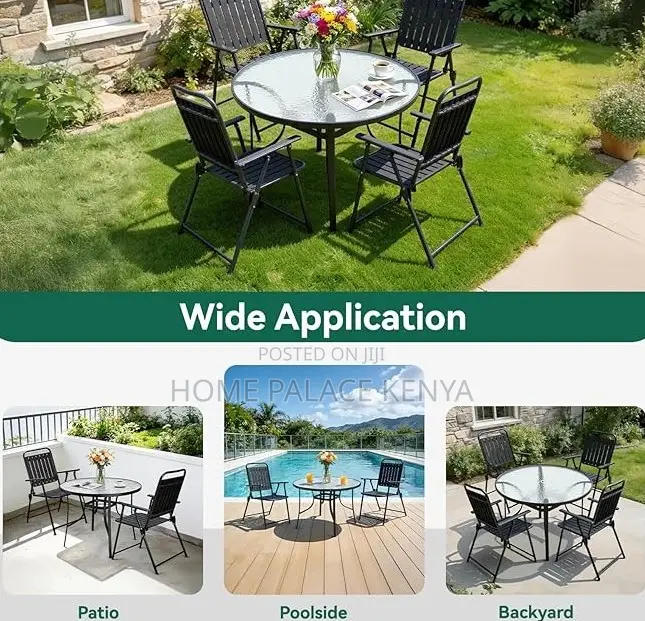 Foldable Chair: Marion Outdoor Metal Chair