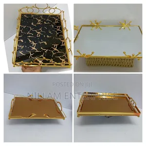 Nordic Vintage Decorative Dining /Cosmetics Vanity Tray