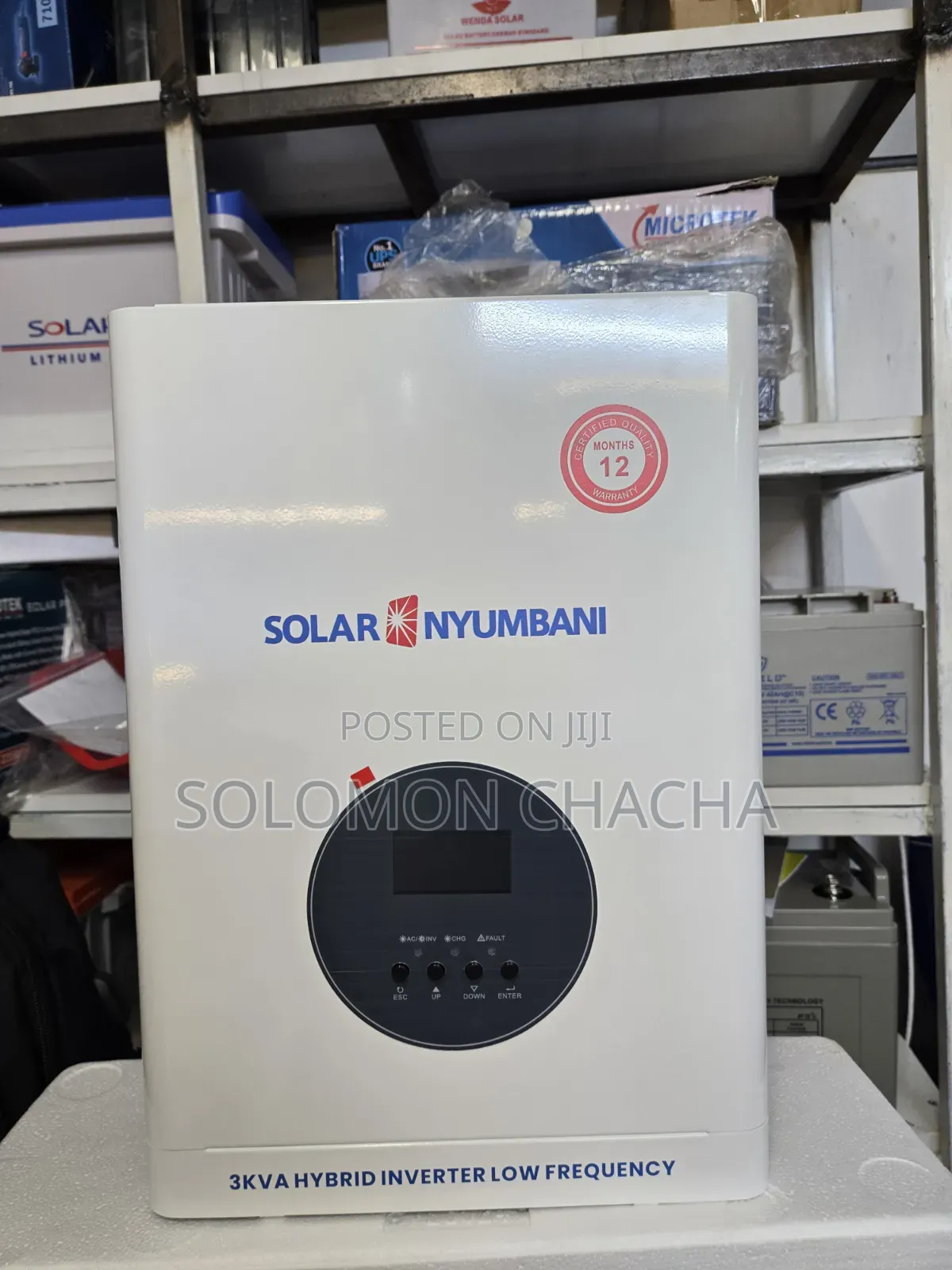 Solar Nyumbani 3kva 24v Hybrid Inverter
