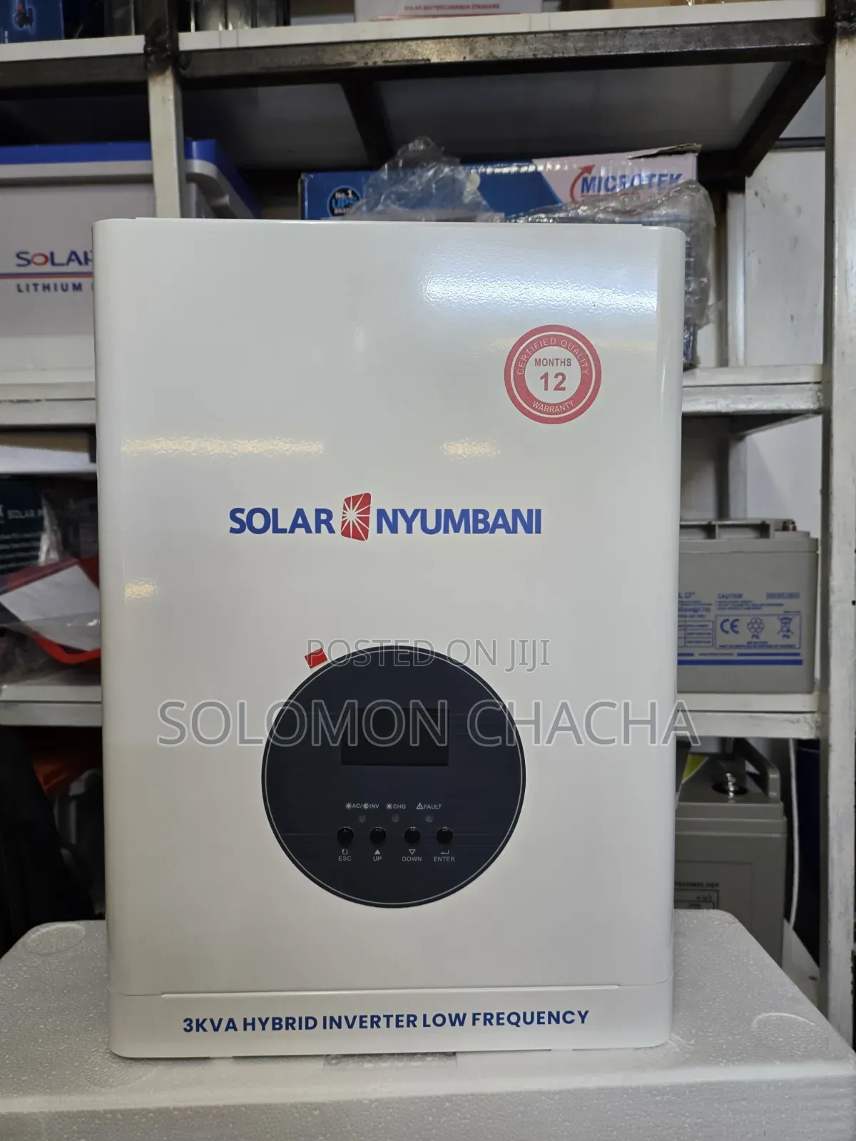 Solar Nyumbani 3kva 24v Hybrid Inverter