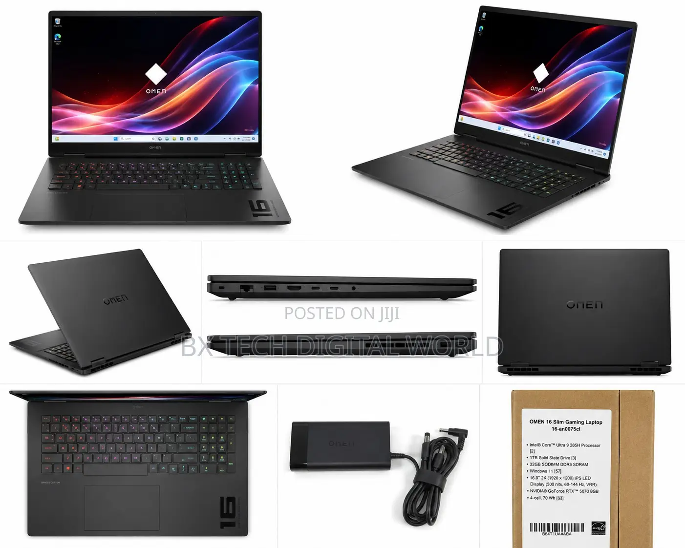 New Laptop HP Omen 16 32GB Intel Core Ultra 9 SSD 1T