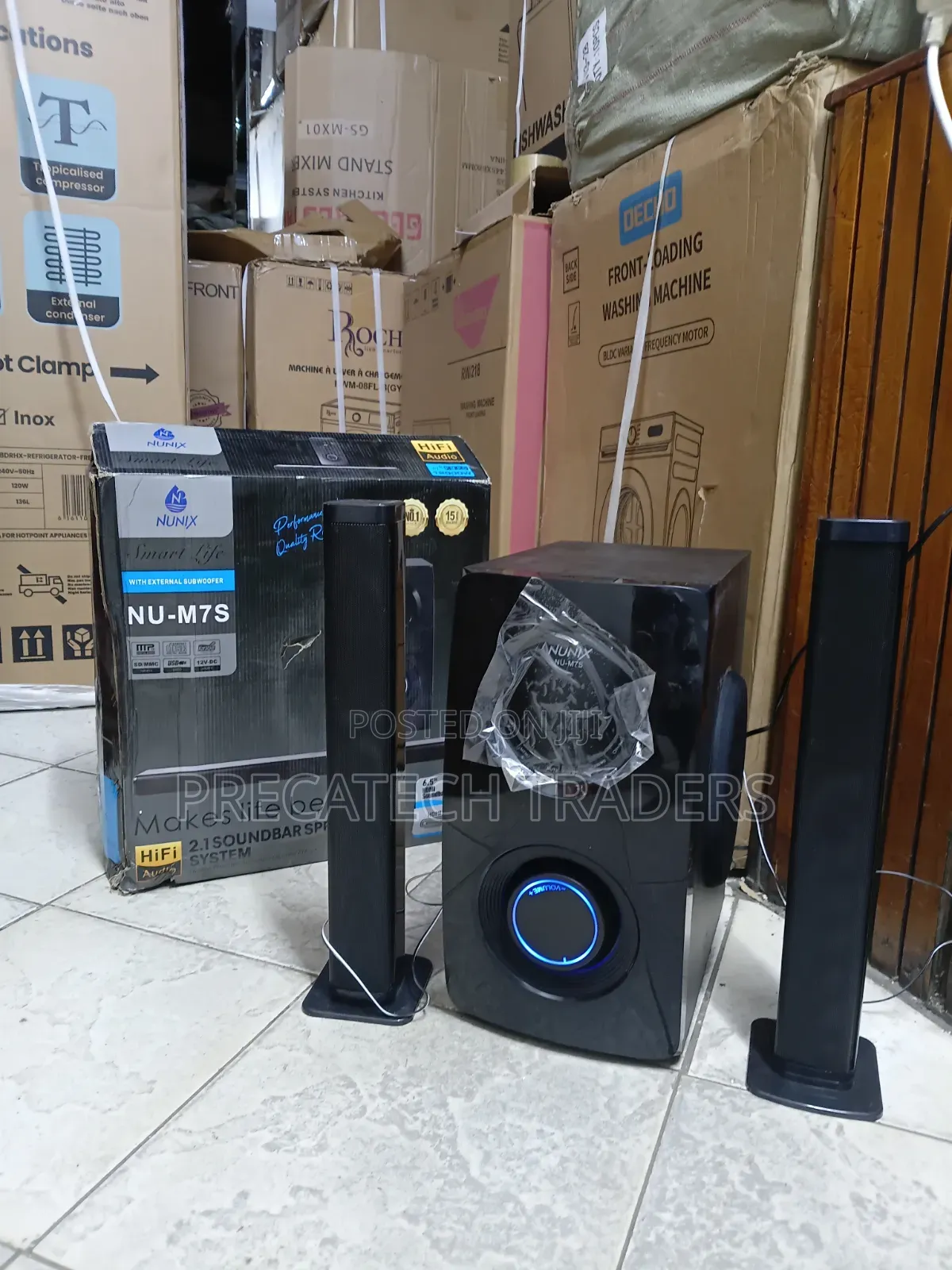Nunix NU-M7S Soundbar With External Subwoofer