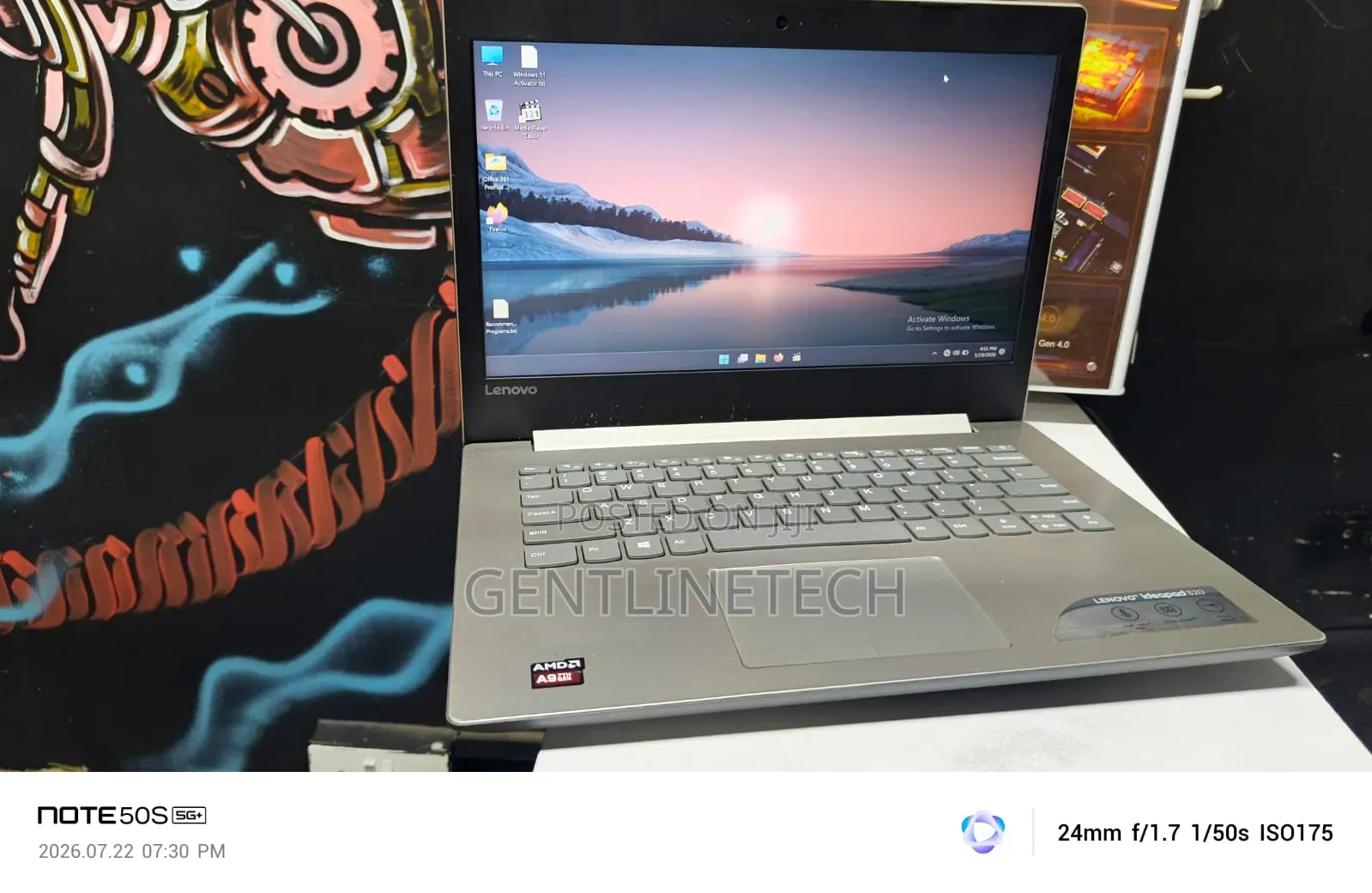 Laptop Lenovo IdeaPad 320 8GB AMD A8 HDD 128GB