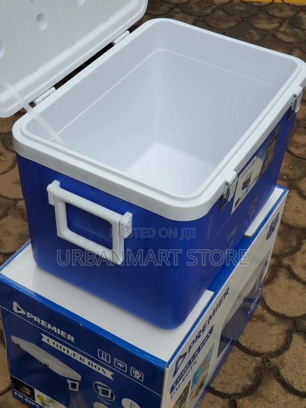 Premier 60L Cooler Box for Drinks Food Storage