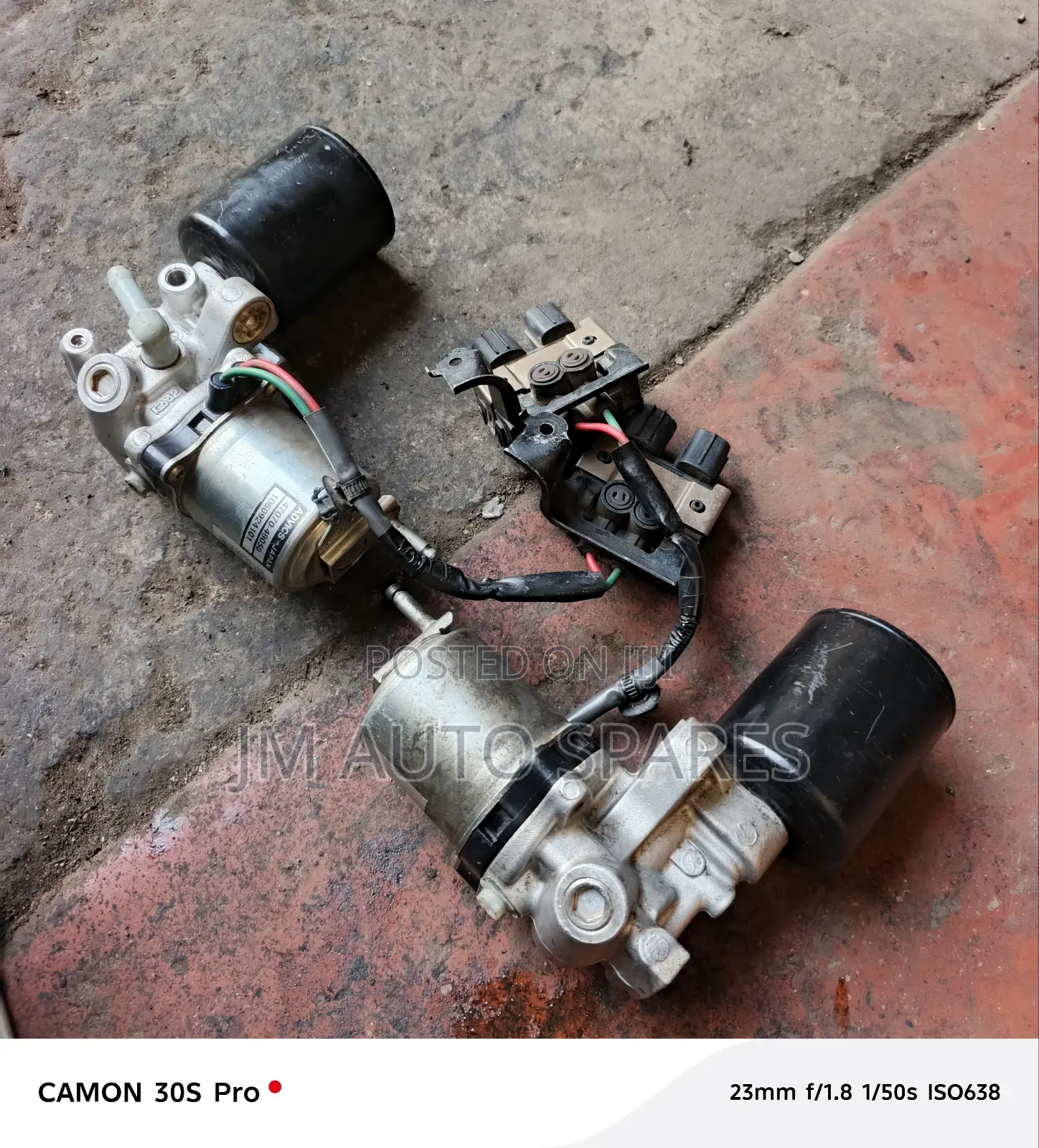 Brake Pump Accumulators Toyota Harrier