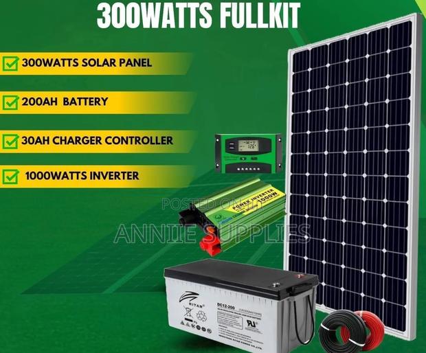 300W Solar+200ah Heavy Duty - main view