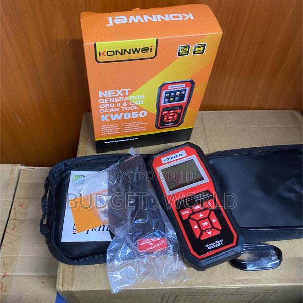 KW850 OBDII Engine Code Reader With Live Data Battery Test - thumbnail 2