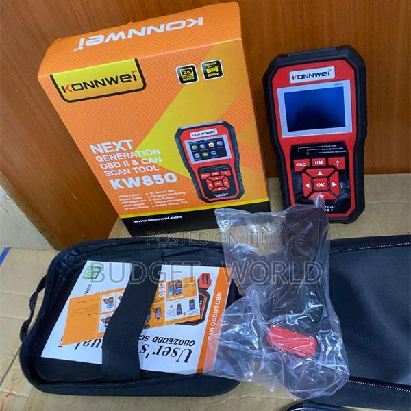KW850 OBD2 Scanner With Color Display USB Updates - thumbnail 2