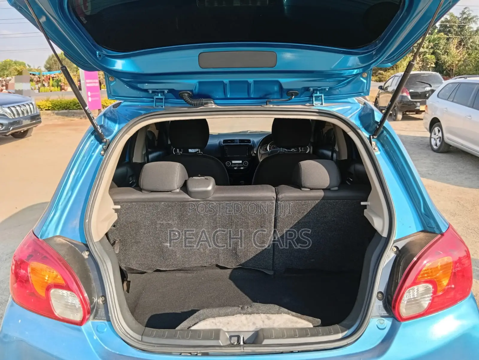 Mitsubishi Mirage 2014 Blue
