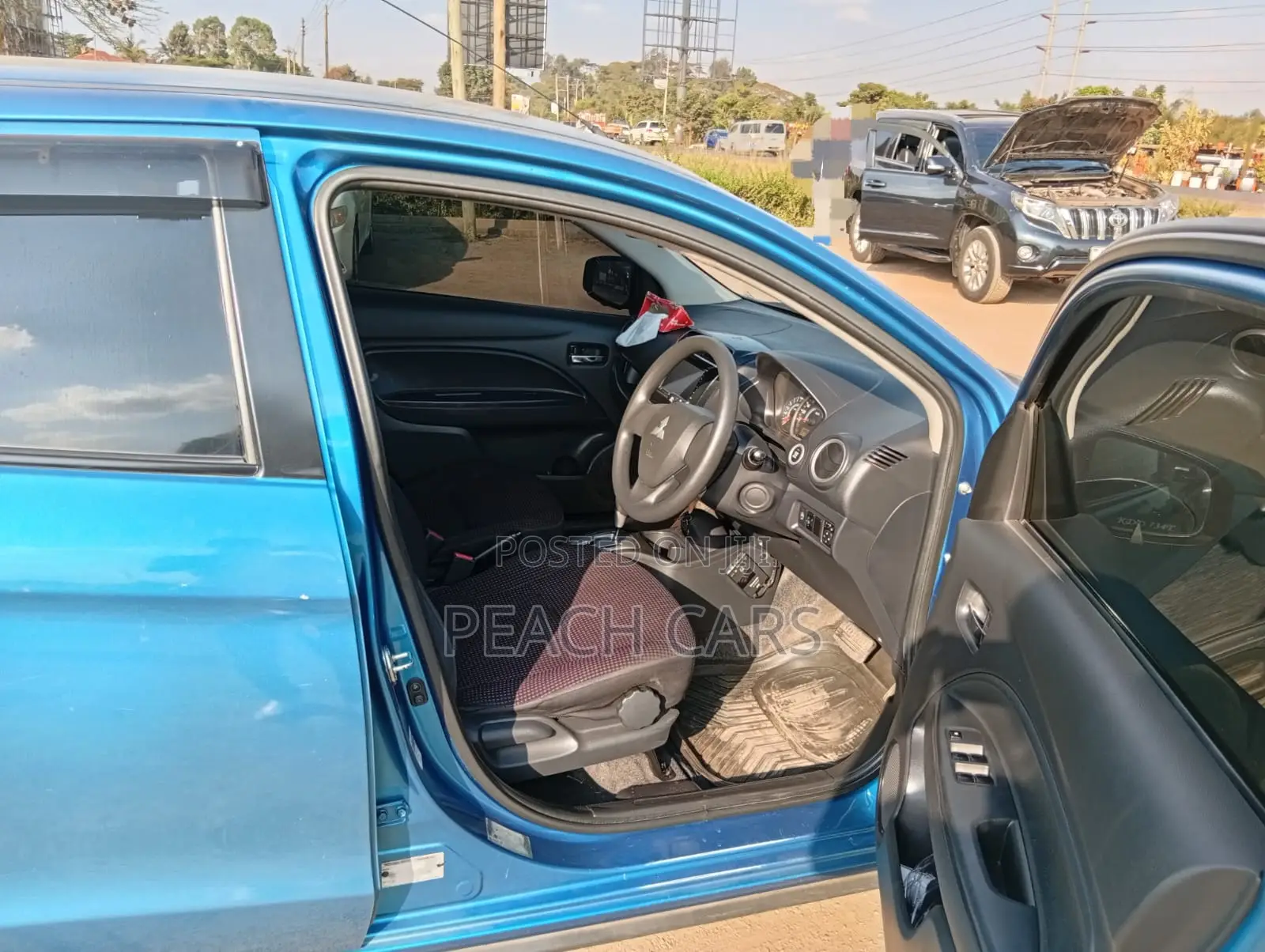 Mitsubishi Mirage 2014 Blue
