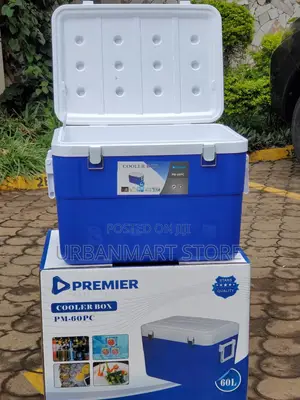 Premier 60L Camping Cooler Box for Food Drinks