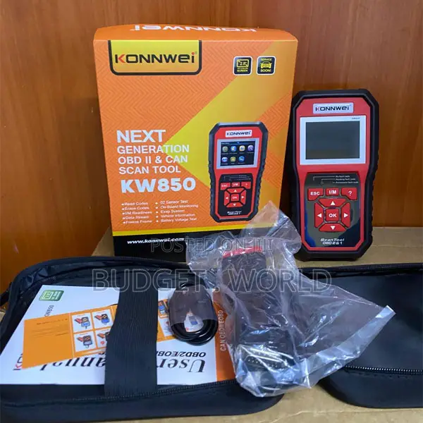 . KW850 OBD2 Diagnostic Tool With Check Engine Reset