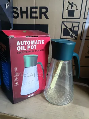 Oil Dispenser 630ml Automatic Cooking Oil Bottle for Kitchen