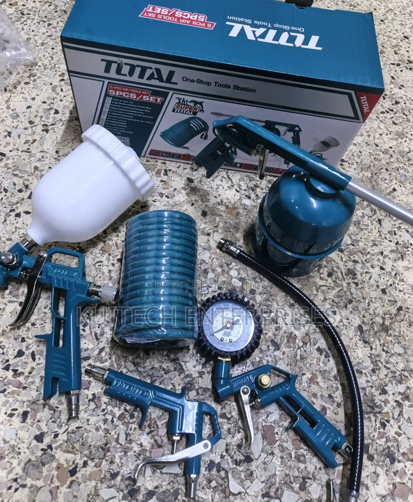 5in1 Air Tools Set/ Compressor Kit