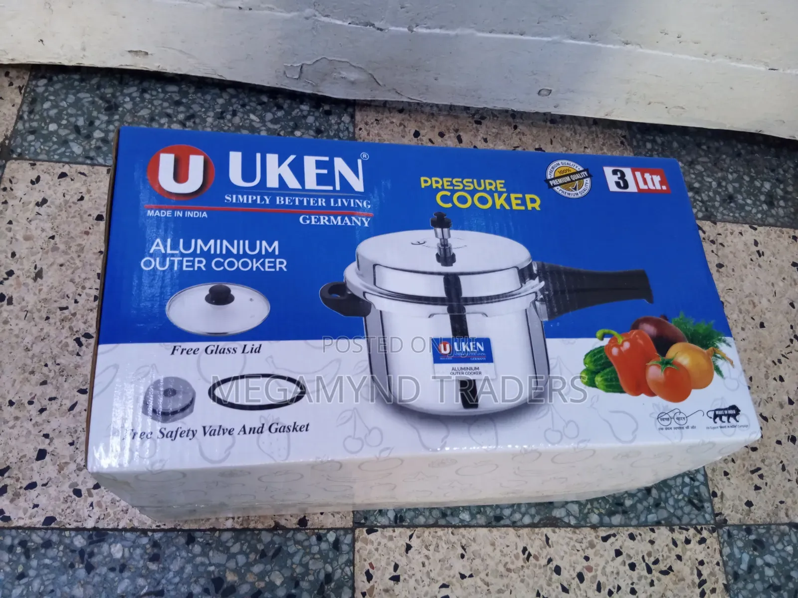 3LTR Pressure Cooker / UKEN Pressure Cooker 3LTR