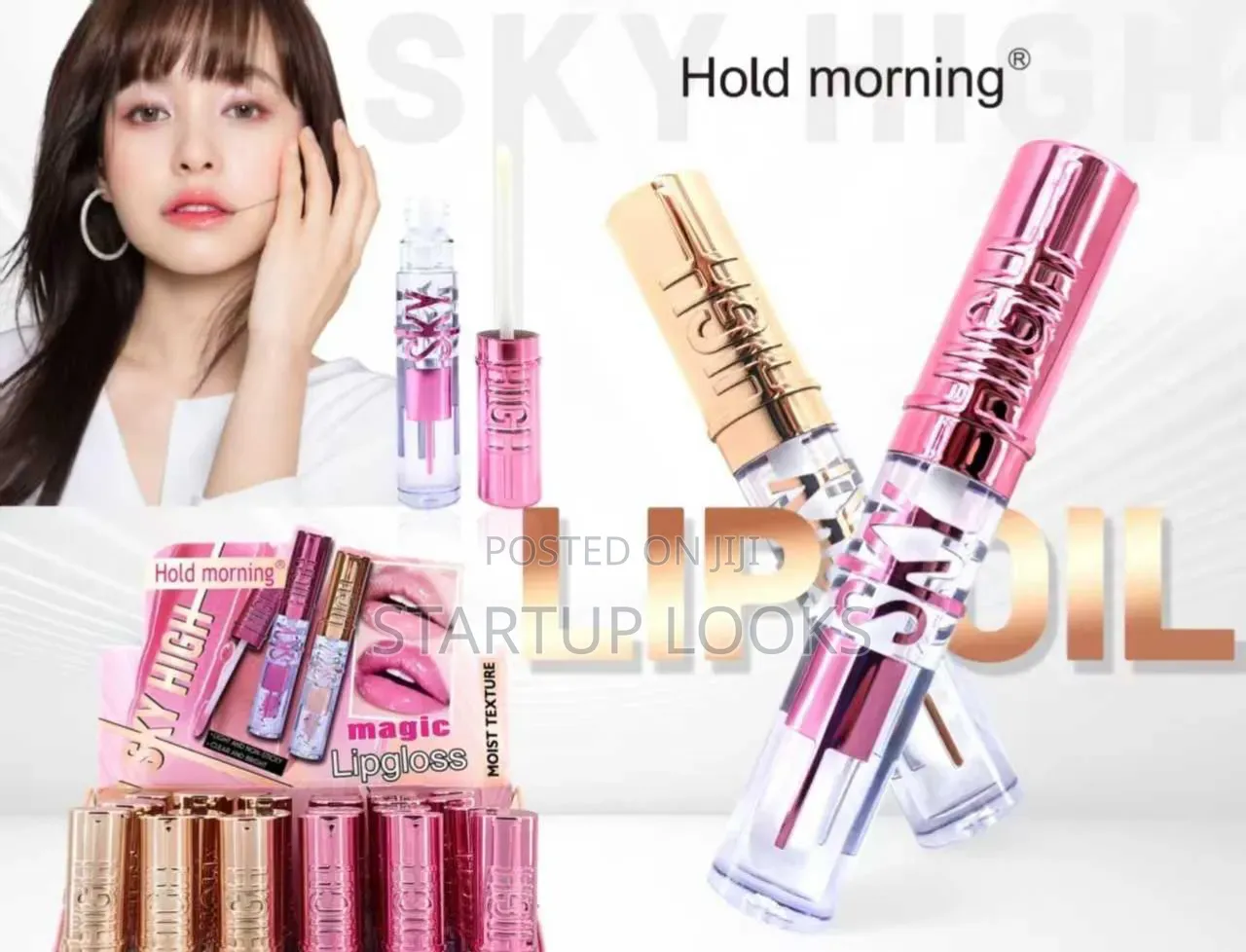 Hold Morning Lip Oil Clear Moisturizing Lip Oil