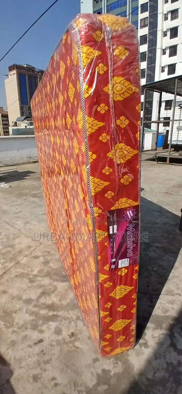 VitaFoam Maisha 5×6 8 Inch Firm Mattress, Plain at Affordable Prices