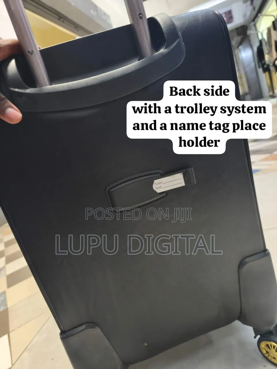 3 in 1 Luxurious Leather Suitcase