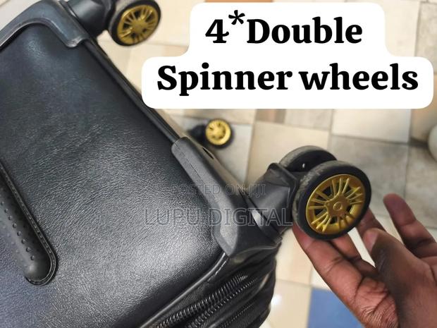 3 in 1 Luxurious Leather Suitcase - thumbnail 4
