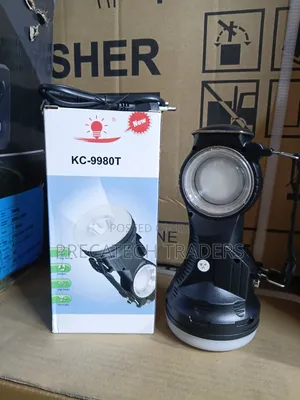 KC-9980T Solar Rechargeable Camping Lantern