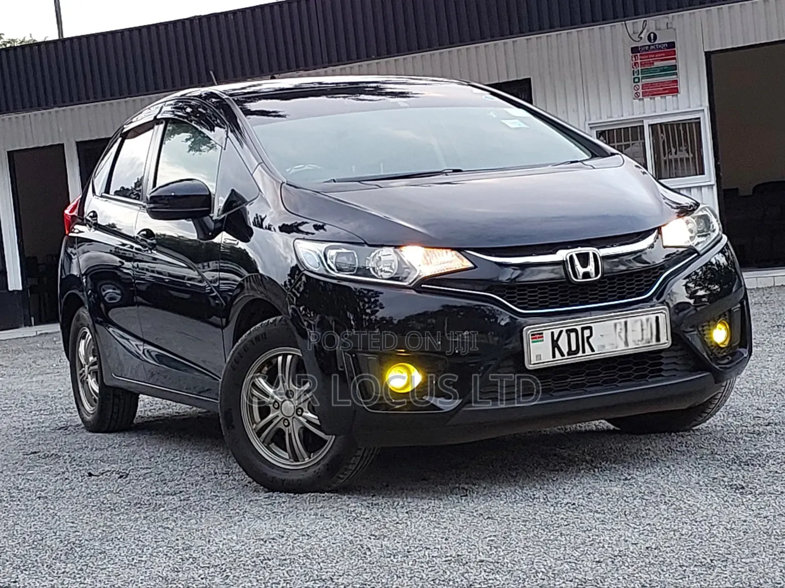 Honda Fit 2017 Black