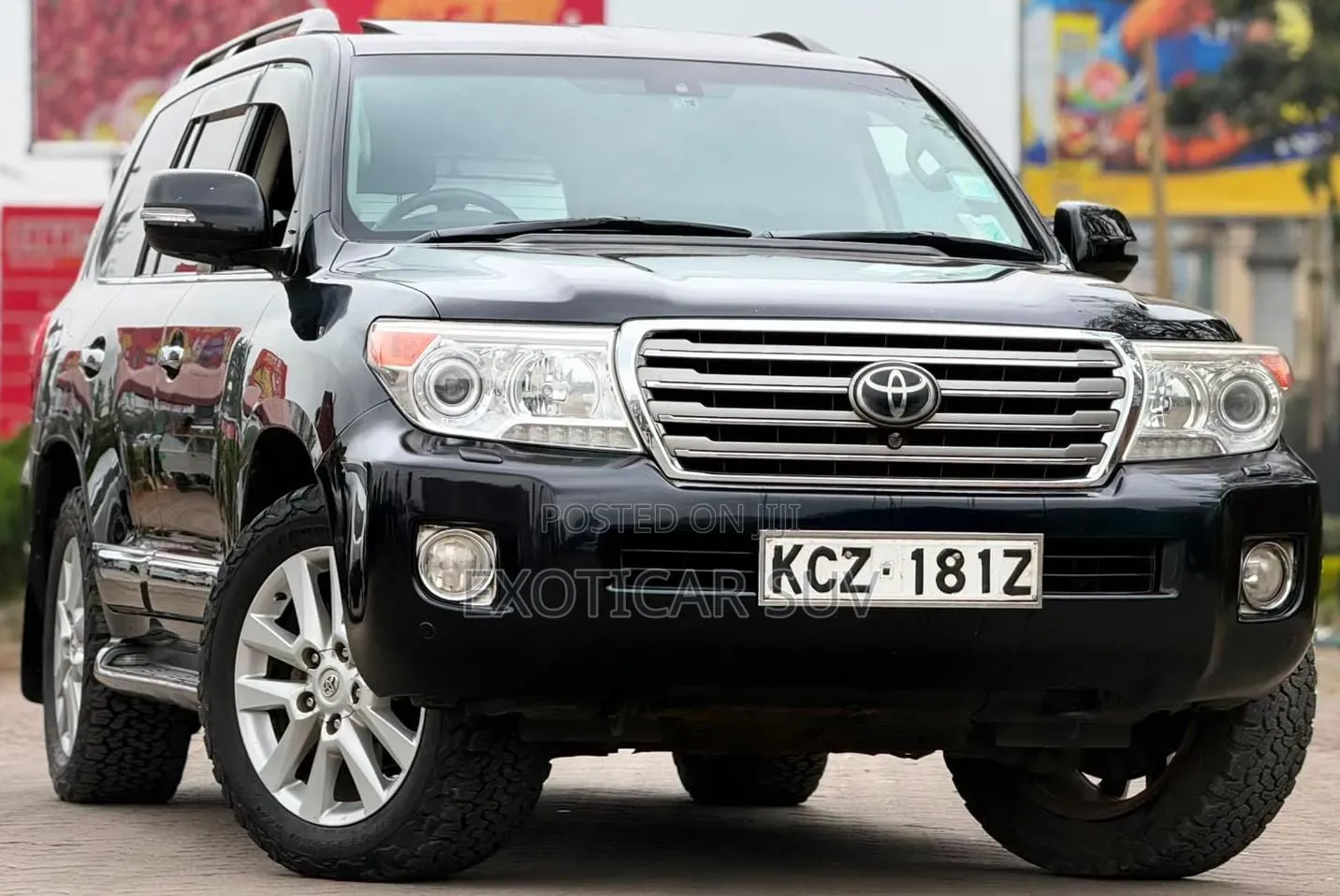 Toyota Land Cruiser 2012 Matt Black
