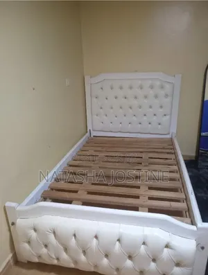 White Bed,4 by 6.