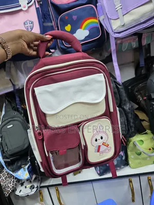 Maroon Colorful Kids School Bags Grade 1=4 at 1200