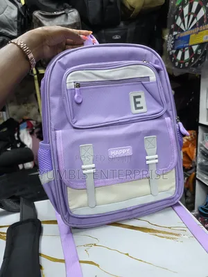 Purple School Bag for Grade 1,2 Pp2,