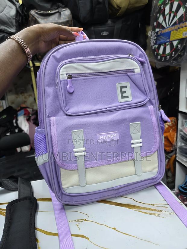 Purple School Bag for Grade 1,2 Pp2, - thumbnail 2
