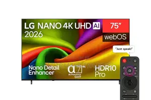 75nu840b6la LG 75-Inch Nanocell Uhd Ai Smart TV 2026