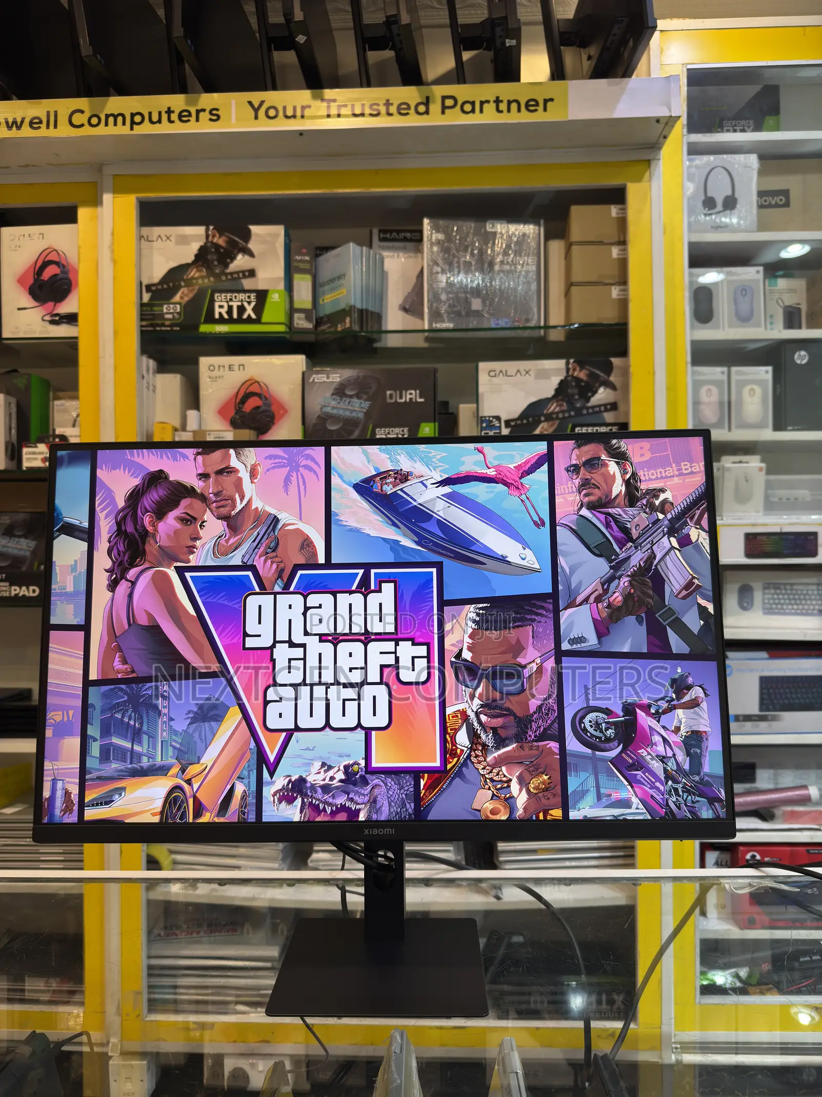 Xiaomi A27Qi 27” QHD (2560x1440p) IPS 120Hz Frameless Gaming Monitor