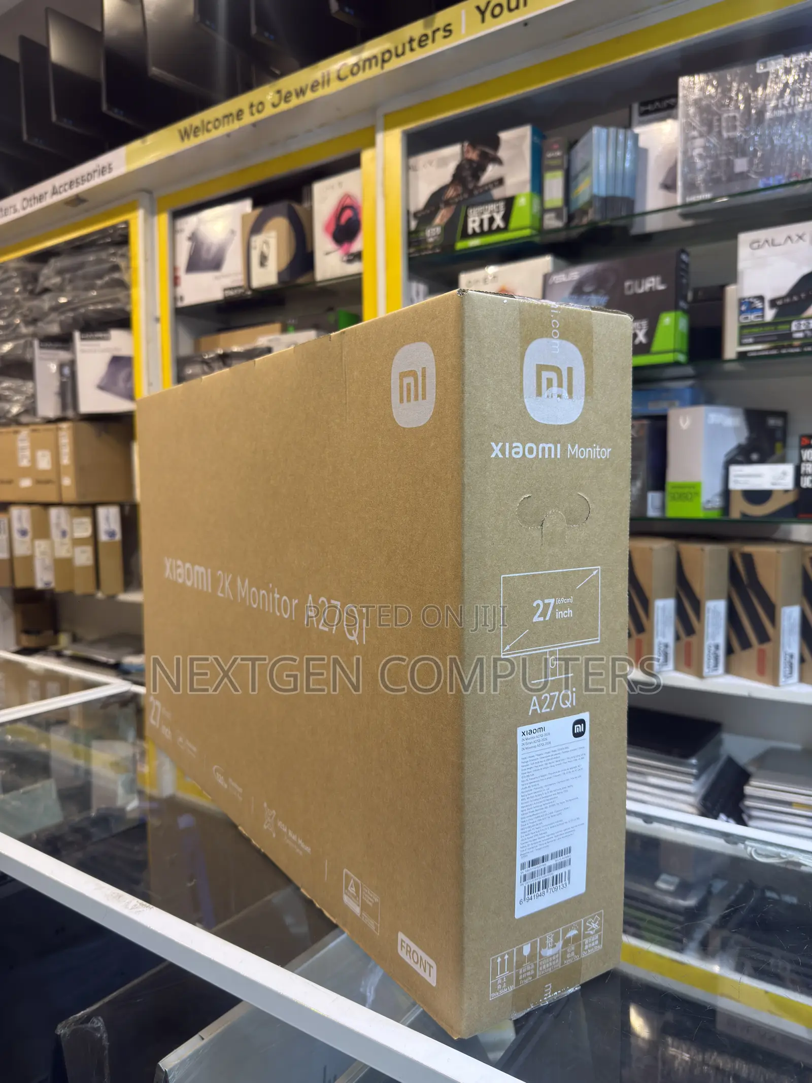 Xiaomi A27Qi 27” QHD (2560x1440p) IPS 120Hz Frameless Gaming Monitor