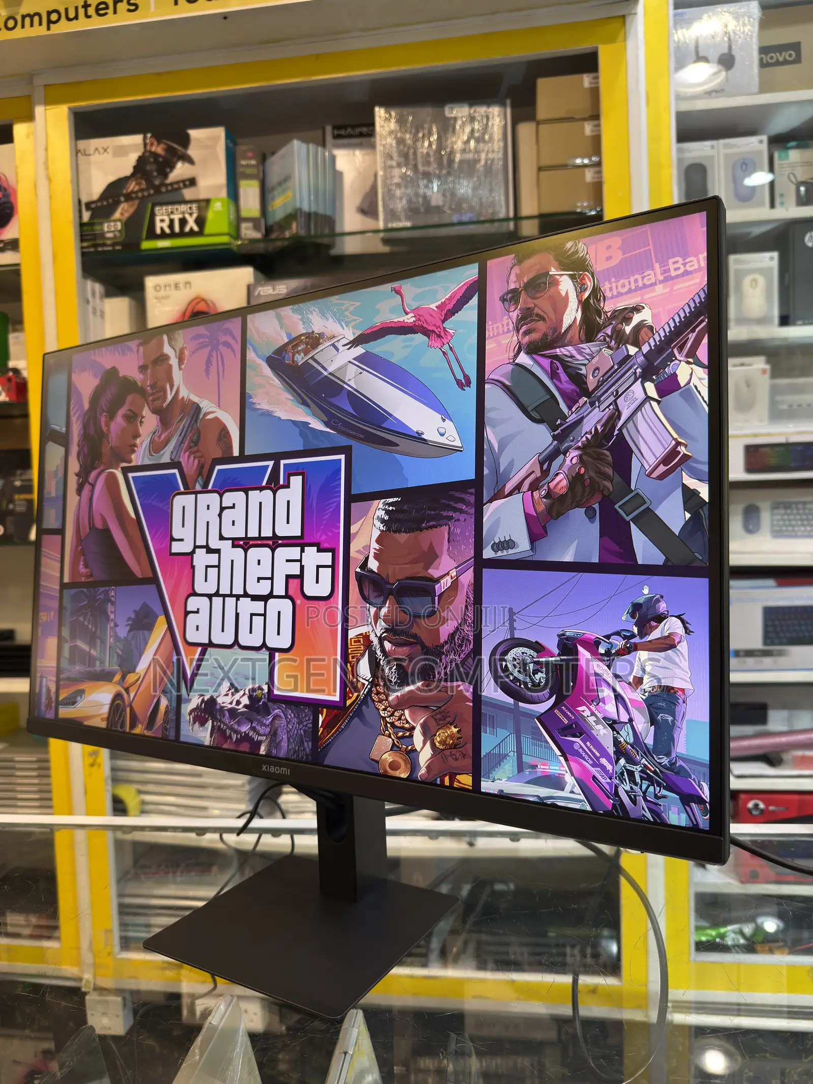 Xiaomi A27Qi 27” QHD (2560x1440p) IPS 120Hz Frameless Gaming Monitor
