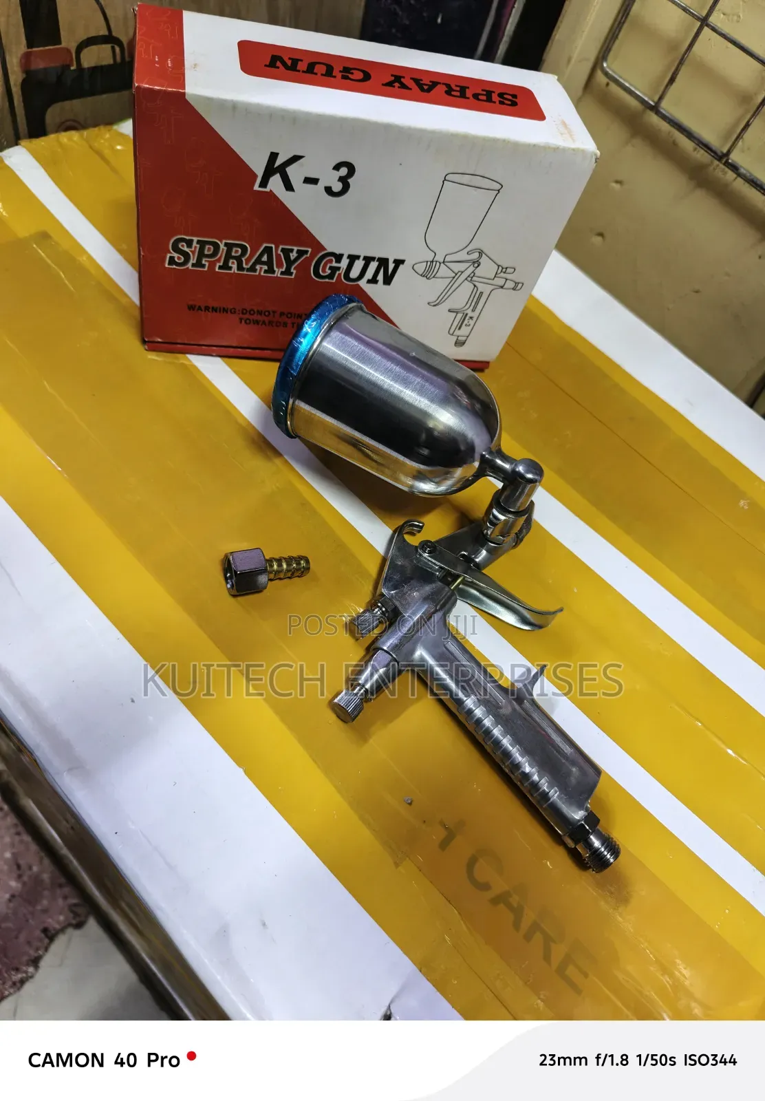 K-3 Mini Gravity-Feed Spray Gun/ Spray Gun