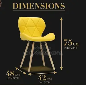 Dining Chair: Mid Back Stitched Fine Living Dining Chair