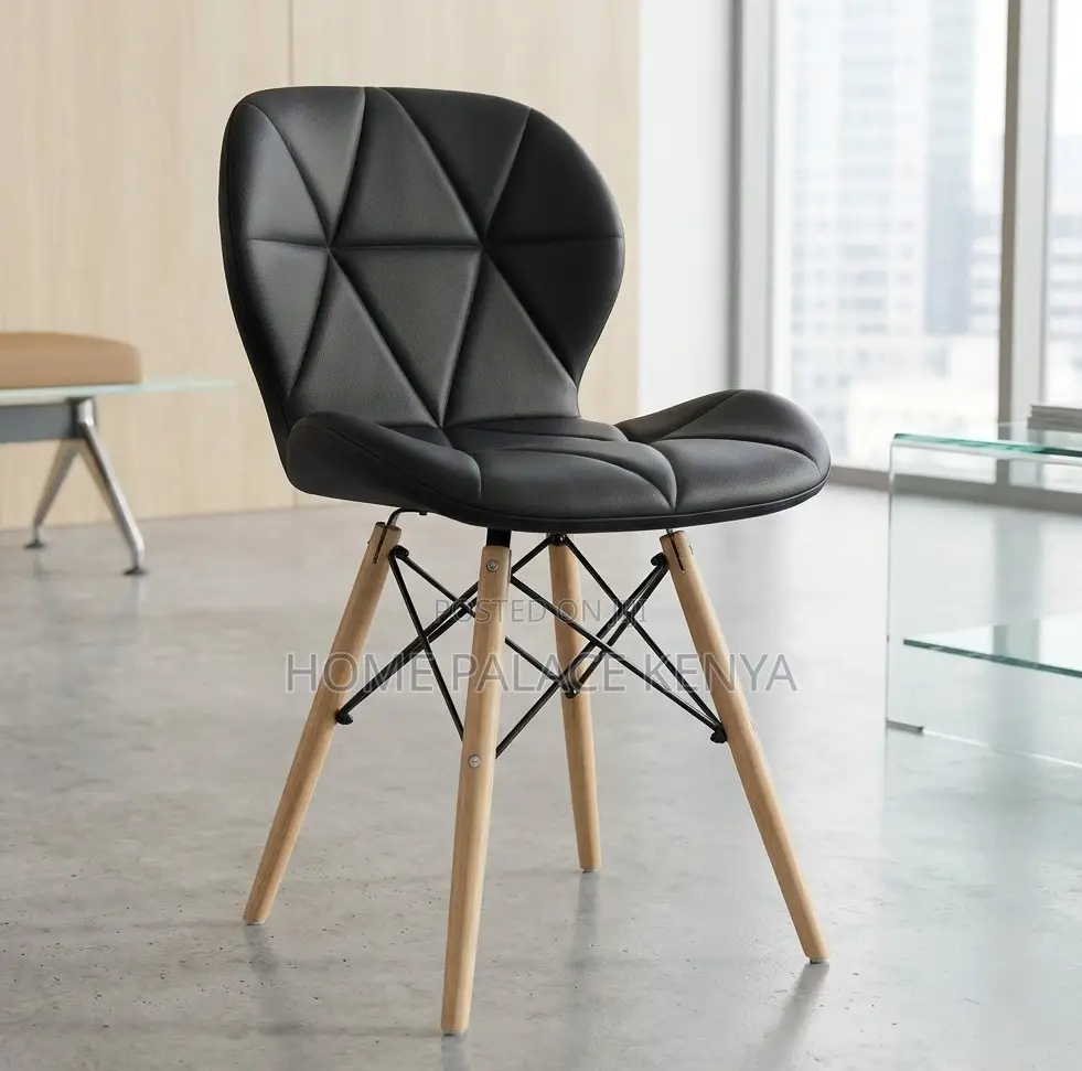Dining Chair: Mid Back Stitched Fine Living Dining Chair