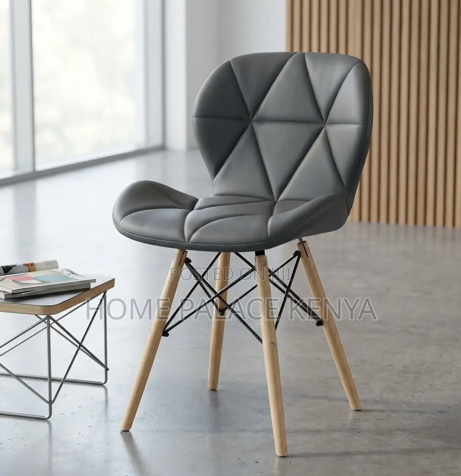 Dining Chair: Mid Back Stitched Fine Living Dining Chair