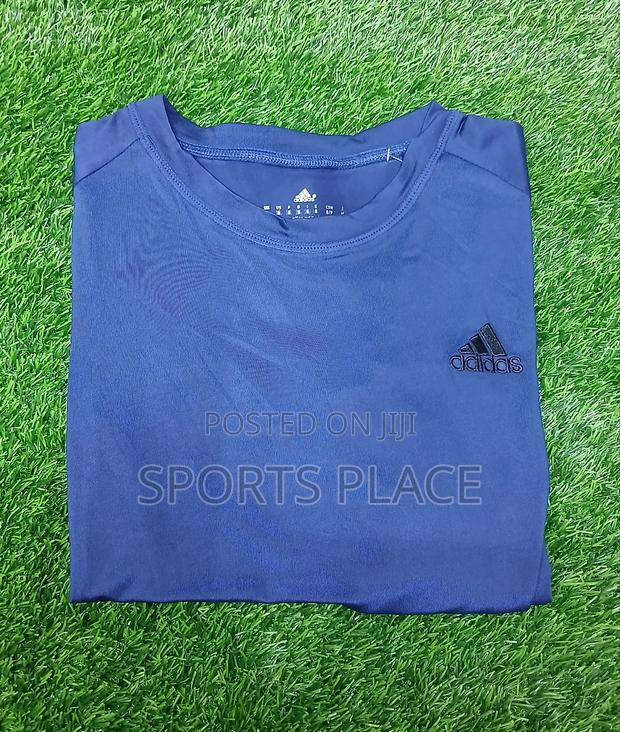 Kids Adidas Compression Shirts - thumbnail 2
